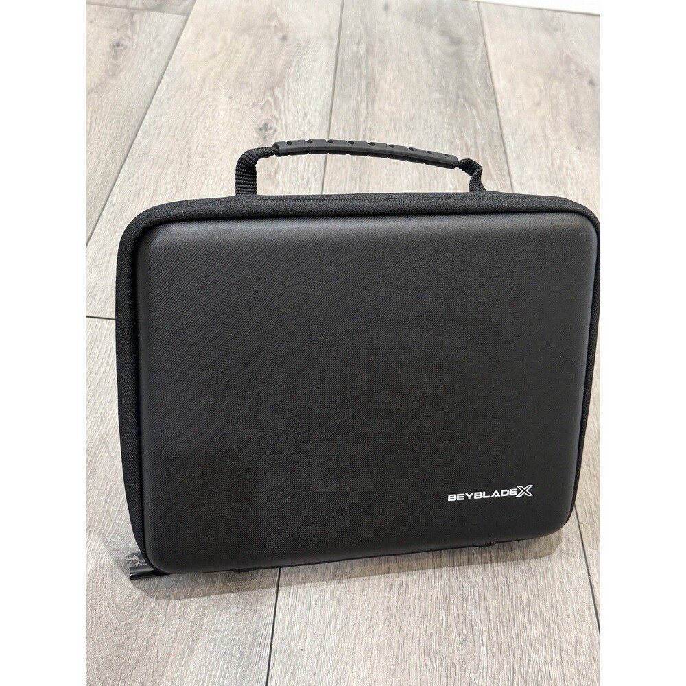 Takara Tomy Beyblade X BX-25 Gear Case Storage Carrying Case Empty Black